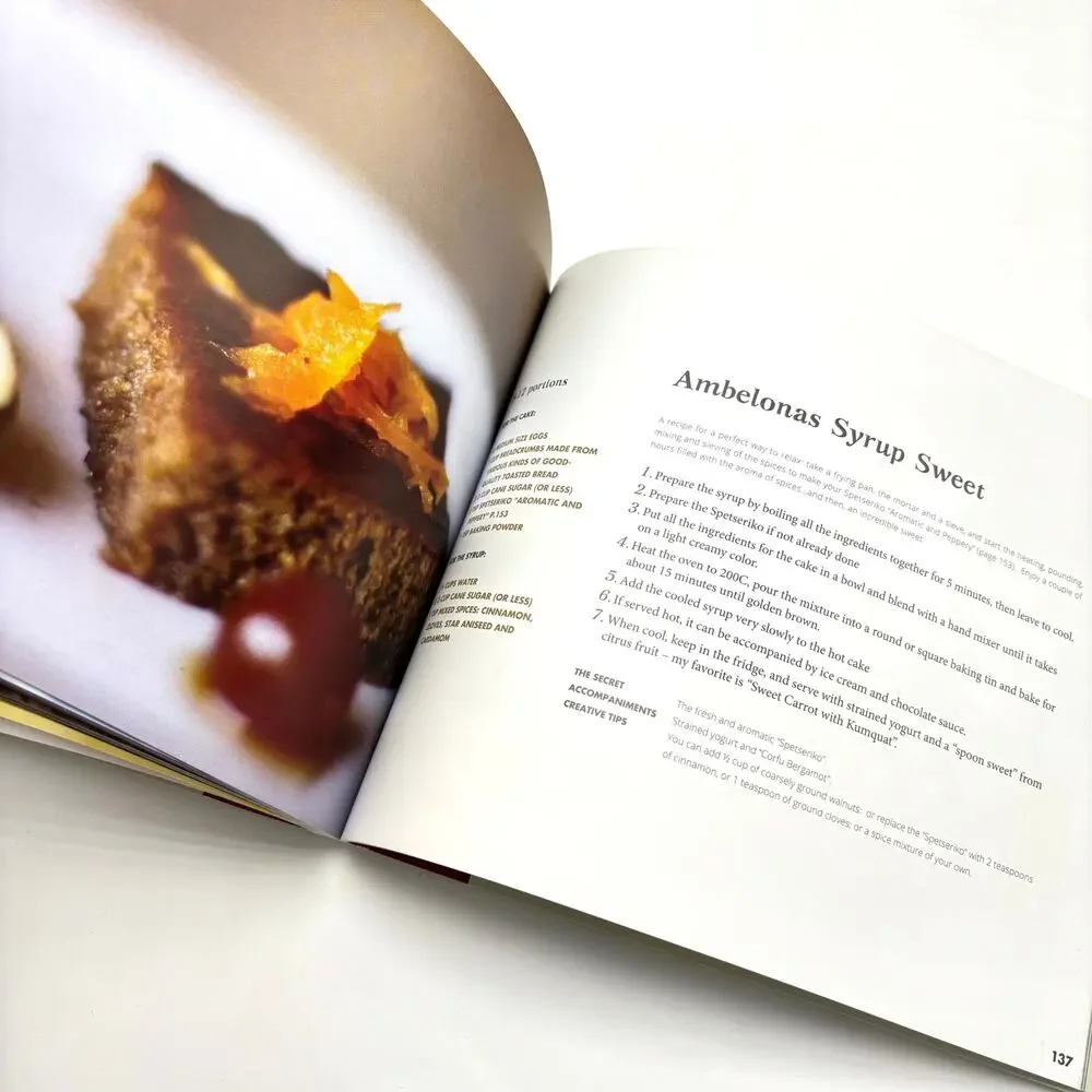 Corfiot Cuisine Greek Cookbook Recipes Corfu Greece Paperback Vasiliki Karounou